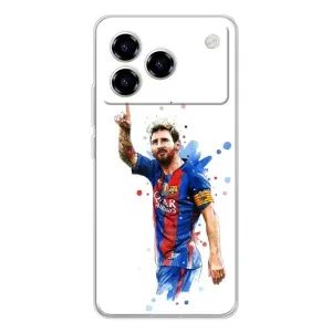 Чехлы Месси для ZTE Blade A76 (AlphaPrint) (Лео Месси)