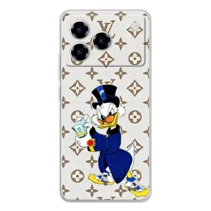 Чехлы для ZTE Blade A76 - Скрудж МакДак Louis Vuitton (PREMIUMPrint) (Макдак на стиле)