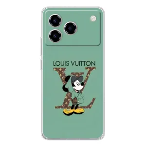 Чохли Луі Вітон для ZTE Blade A76 (AlphaPrint - LOUIS VUITTON) (Міккі Маус LV)