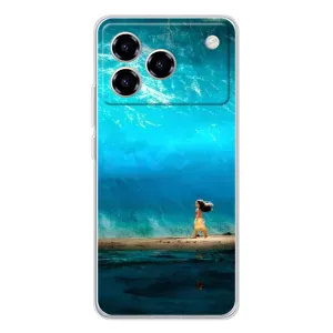 Чохол з мультфільмом Ваяна ZTE Blade A76 (Океан Моана)