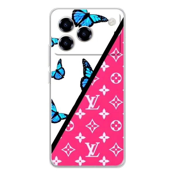 Чехол с принтом «Мода LV» для ZTE Blade A76