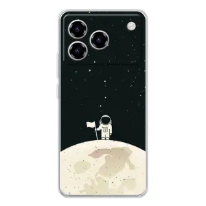 Космические Чехлы для Блейд А76 (VPrint) (На луне)