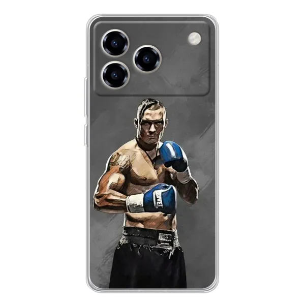 Чехол с принтом «Александр Усик» для ZTE Blade A76