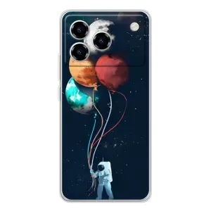 Космические Чехлы для Блейд А76 (VPrint) (Планеты шарики)