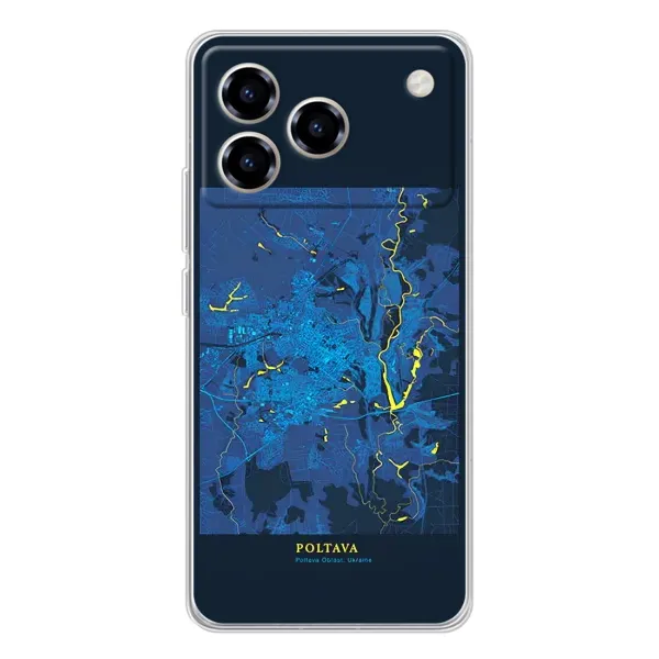 Чехол с принтом «Полтава» для ZTE Blade A76