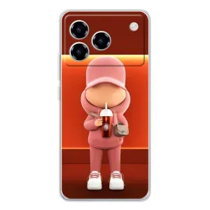 Крутые Чехлы Луи Виттон для ZTE Blade A76 (AlphaPrint) (С Кофе)