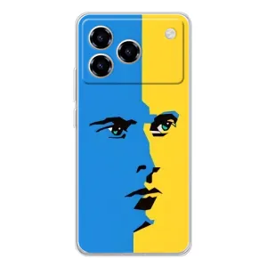 Украинские Чехлы для ZTE Blade A76 с картинкой УПА (AlphaPrint) (Степан Бандера)