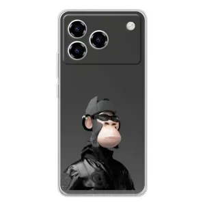 Чехлы с Обезьянами NFT для ZTE Blade A76 (AlphaPrint) (стильная обезьяна NFT)
