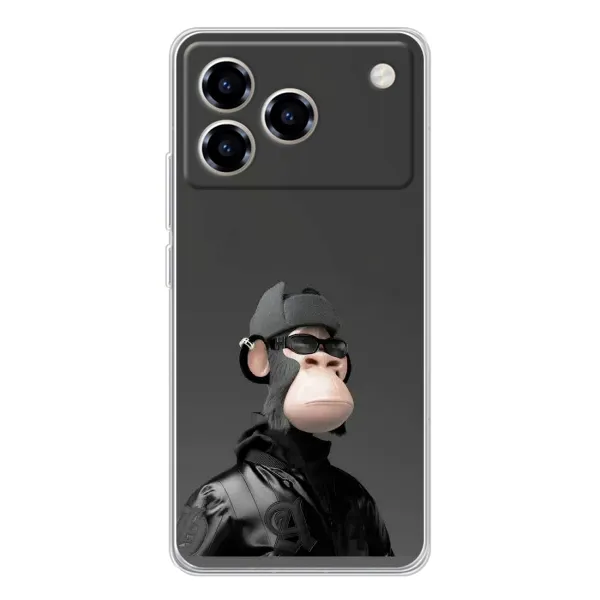Чехол с принтом «стильная обезьяна NFT» для ZTE Blade A76