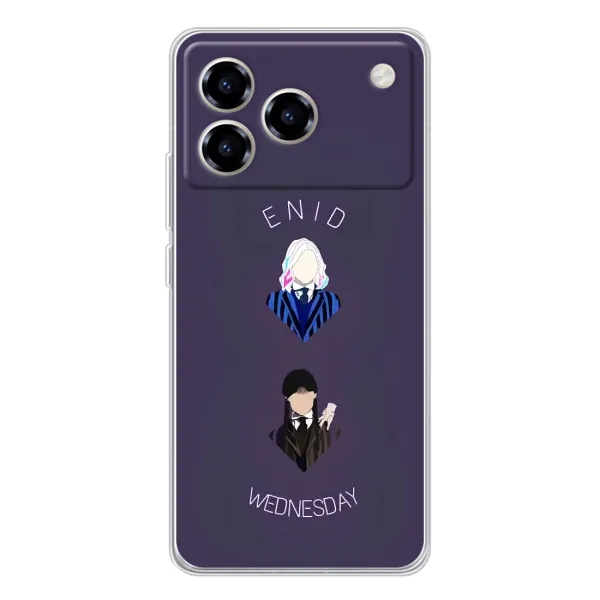 Чохол з принтом «Венздей і подруга» для ZTE Blade A76 Чохол з принтом «Венздей і подруга» для ZTE Blade A76