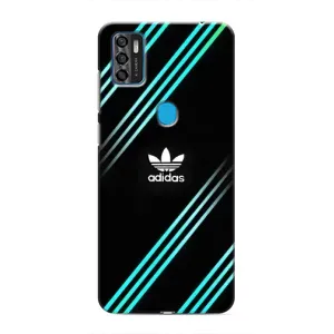 Чохли Адидас для ZTE Blade A7s 2020 (AlphaPrint) (Адідас з полосами)