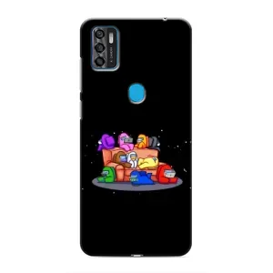Чехол Амонг Ас для ZTE Blade A7s 2020 (AlphaPrint) (Амонг-ас)
