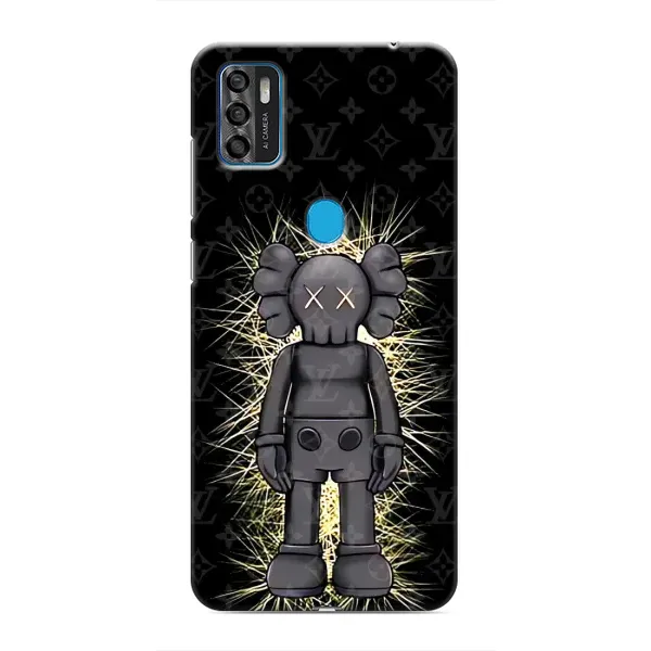 Чехол с принтом «Bearbrick LV» для ZTE Blade A7s 2020