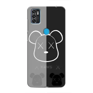 Чехлы для ZTE Blade A7s 2020 - Bearbrick Louis Vuitton (PREMIUMPrint) (БеарБрик глаза)