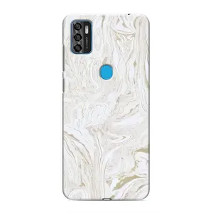Мраморный чехол на ZTE Blade A7s 2020 (VPrint) (Белый мрамор)