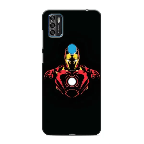 Чохол з принтом «Залізна людина» для ZTE Blade A7s 2020