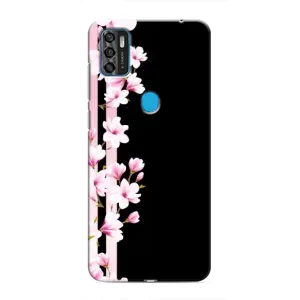 Чохол для ZTE Blade A7s 2020 - з принтом (Дизайнерські) (AlphaPrint) (Квіточки)