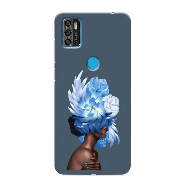 Чехол с принтом «Цветы на голове» для ZTE Blade A7s 2020 Чехол с принтом «Цветы на голове» для ZTE Blade A7s 2020