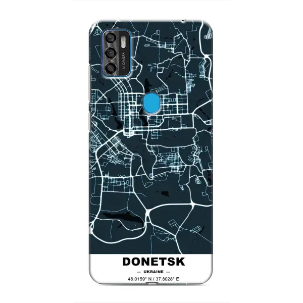 Чехол с принтом «Донецк» для ZTE Blade A7s 2020