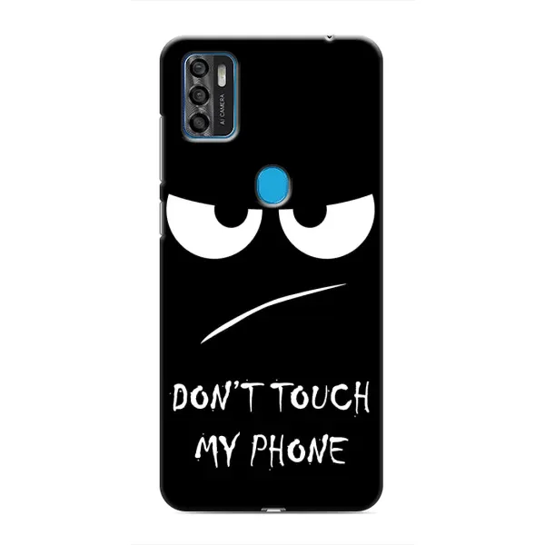 Чехол с принтом «Dont Touch» для ZTE Blade A7s 2020 Чехол с принтом «Dont Touch» для ZTE Blade A7s 2020