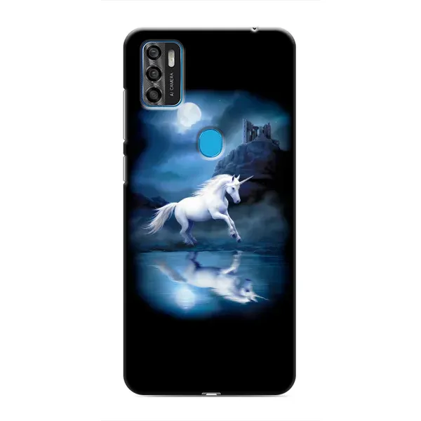 Чехол с принтом «Единорог» для ZTE Blade A7s 2020