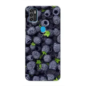 Чехлы с Фруктами для ZTE Blade A7s 2020 (VPrint) (Ежевика)