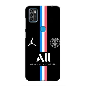 Чохли PSG для ZTE Blade A7s 2020 (AlphaPrint) (футболка ПСЖ)