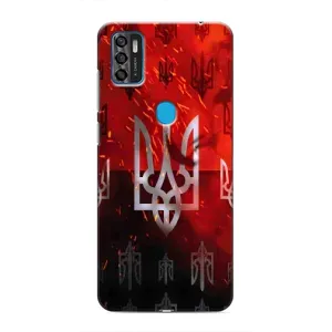 Украинские Чехлы для ZTE Blade A7s 2020 с картинкой УПА (AlphaPrint) (ГЕРБ УПА)
