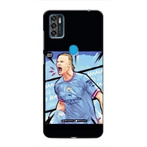Чехлы с футболистом Ерлинг Холанд для ZTE Blade A7s 2020 (AlphaPrint) (гол Эрлинг Холланд)