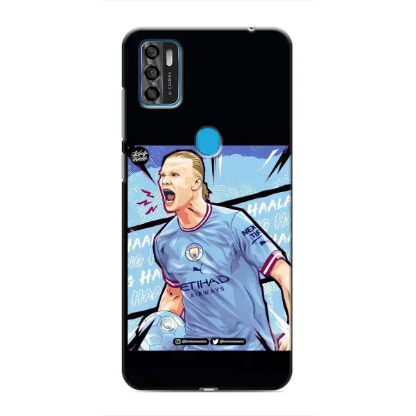 Чехол с принтом «гол Эрлинг Холланд» для ZTE Blade A7s 2020