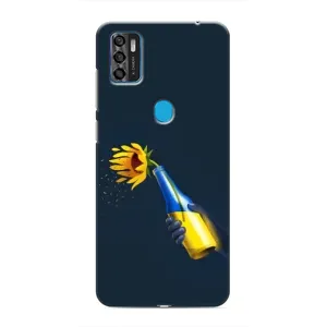 Чохол для Патріота України ZTE Blade A7s 2020 - (AlphaPrint) (Коктель молотова)