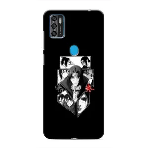 Чехлы на тему: Итачи Учиха для ZTE Blade A7s 2020 (AlphaPrint) (коллаж Итачи)