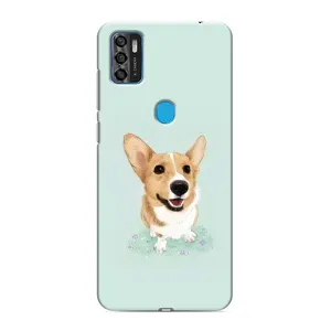 Чехлы с собаками для ZTE Blade A7s 2020 (VPrint) (Корги)