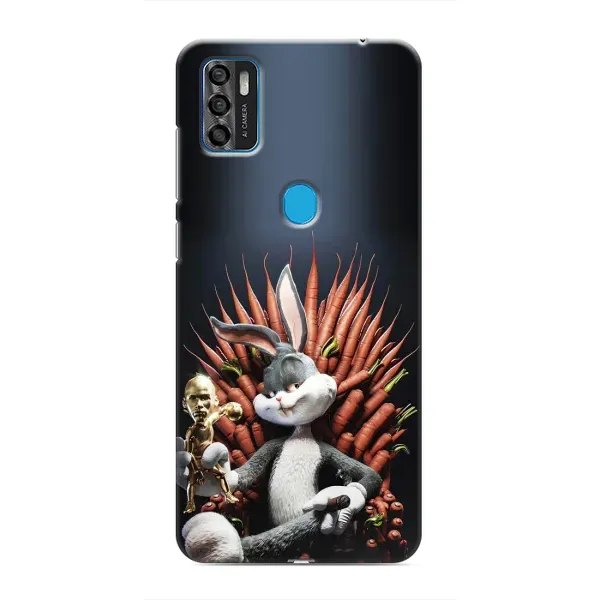 Чехол с принтом «Король Кролик» для ZTE Blade A7s 2020