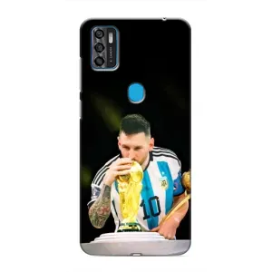 Чехлы для ZTE Blade A7s 2020 (Leo чемпион) (AlphaPrint) (Кубок Месси)