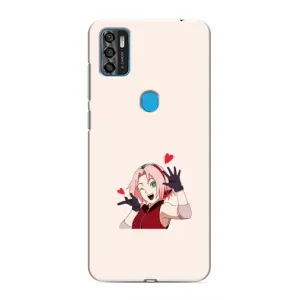 Чехлы Персонажи Аниме Наруто для ZTE Blade A7s 2020 (AlphaPrint) (Лайк Сакура)