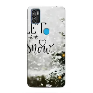 Новорічні, Святкові Чохли для ZTE Blade A7s 2020 - 2024 год (Let it snow)