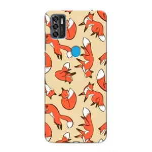 Чехлы с картинкой Лисички для ZTE Blade A7s 2020 (VPrint) (Лисички)