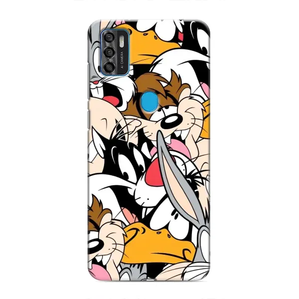 Чехол с принтом «Looney Tunes» для ZTE Blade A7s 2020