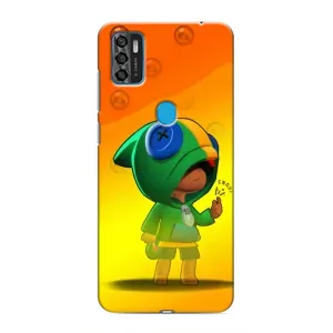 Чехол для ZTE Blade A7s 2020 Бравл Старс (VPrint) (Мальчик Леон)