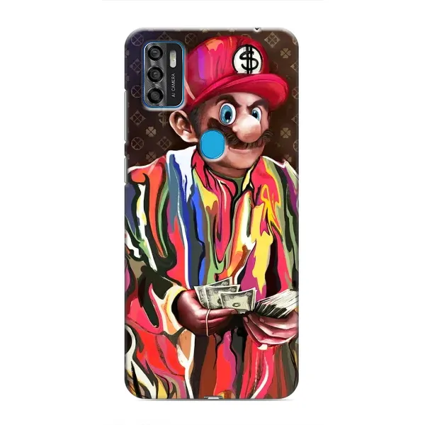 Чехол с принтом «Mario LV» для ZTE Blade A7s 2020