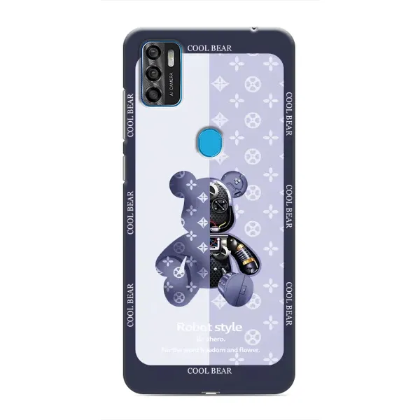 Чехол с принтом «Медвежонок LV» для ZTE Blade A7s 2020