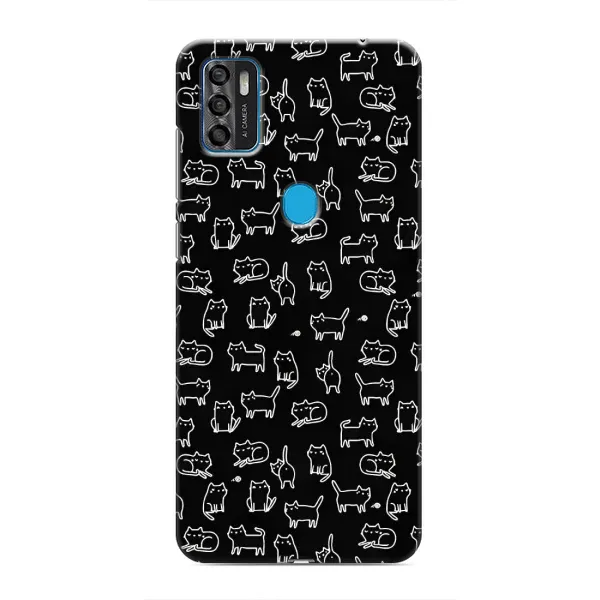 Чехол с принтом «Меленькие котики» для ZTE Blade A7s 2020 Чехол с принтом «Меленькие котики» для ZTE Blade A7s 2020