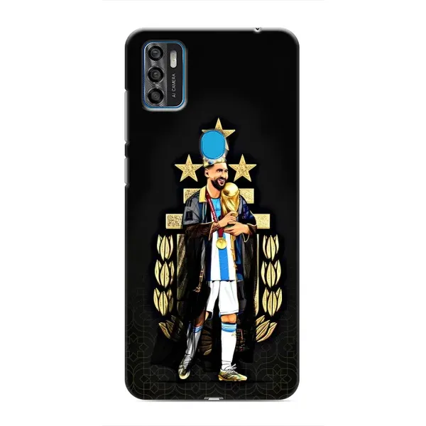 Чехол с принтом «Месси Король» для ZTE Blade A7s 2020