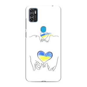 Чохол для Патріота України ZTE Blade A7s 2020 - (AlphaPrint) (Мир Україні)