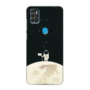 Космические Чехлы для ЗТЕ Блейд А7с (VPrint) (На луне)