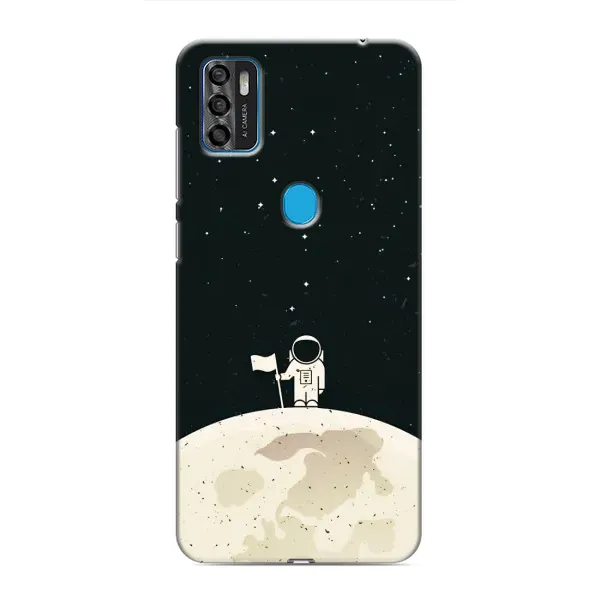 Чехол с принтом «На луне» для ZTE Blade A7s 2020