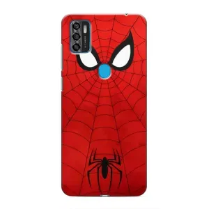 Чехол с человеком пауком для ZTE Blade A7s 2020 - (AlphaPrint) (Паук (Марвел))