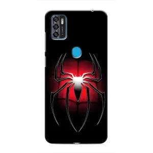 Чехол с человеком пауком для ZTE Blade A7s 2020 - (AlphaPrint) (Паук марвел)