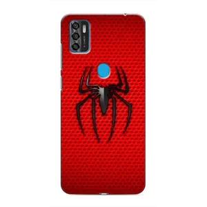Чехол с человеком пауком для ZTE Blade A7s 2020 - (AlphaPrint) (Паук Марвел)